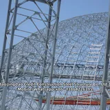 Estructura de cercha de acero
