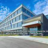 Edificio de acero prefabricado moderno