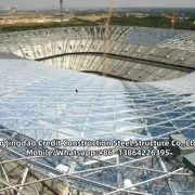 Entramado espacial de estructura de acero prefabricado