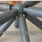 Estructura de cercha de acero