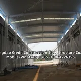 Almacén de estructura metálica