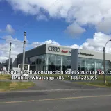 Edificio de acero prefabricado moderno