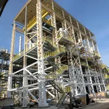 Planta de producción de estructuras de acero