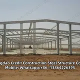 Almacén de estructura de acero galvanizado
