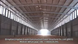 Almacén de estructura de acero galvanizado