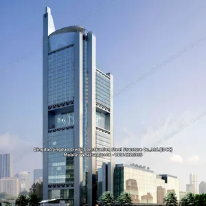 Edificio de gran altura con fachada de vidrio