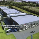 Edificio de acero prefabricado moderno