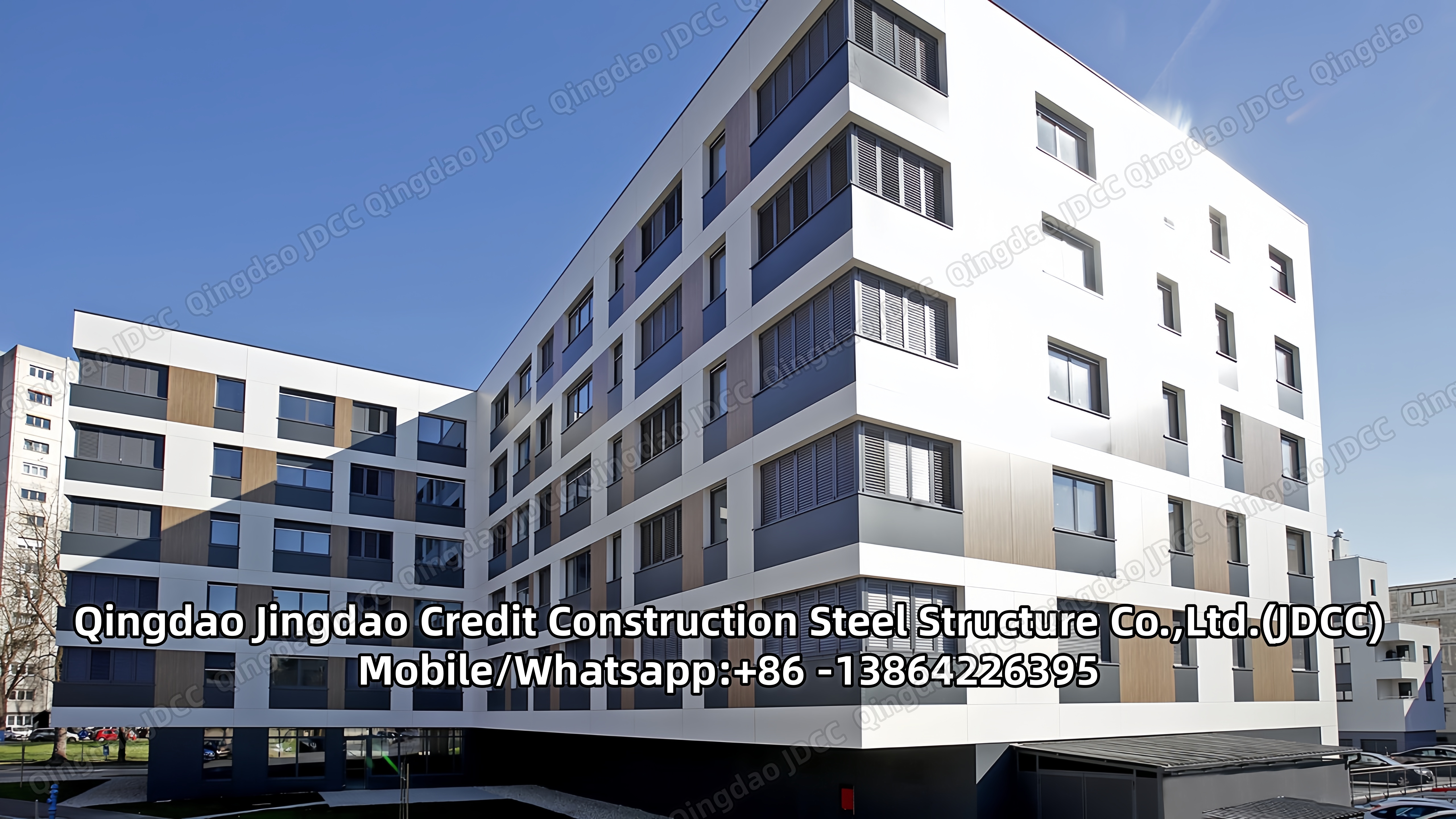Edificio de estructura de acero de varios pisos - Products