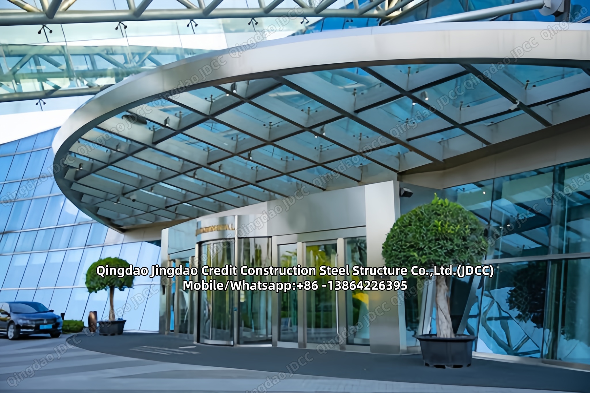 Edificio de restaurante con estructura de acero - Products