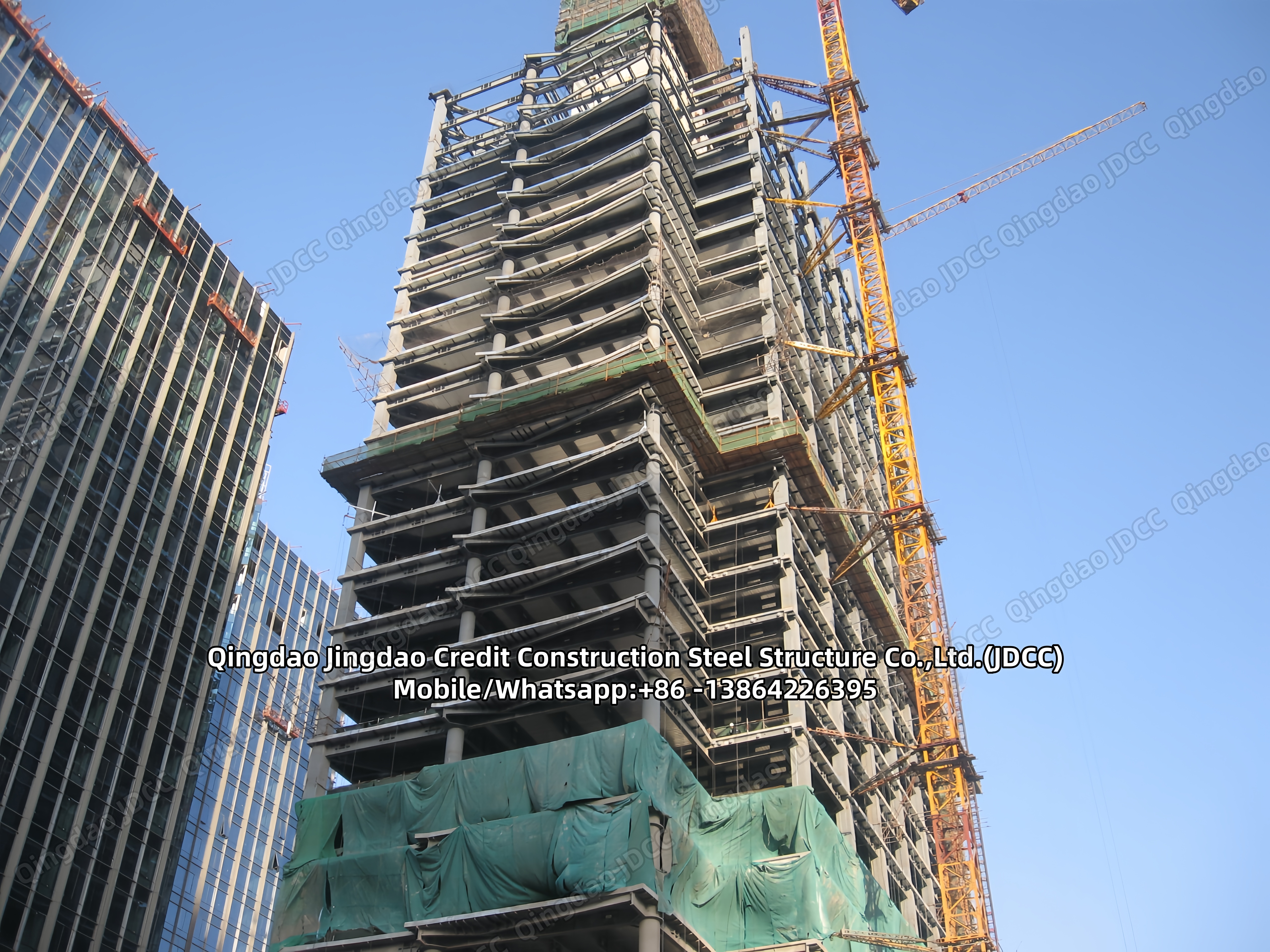 Edificio de gran altura de estructura de acero - Products