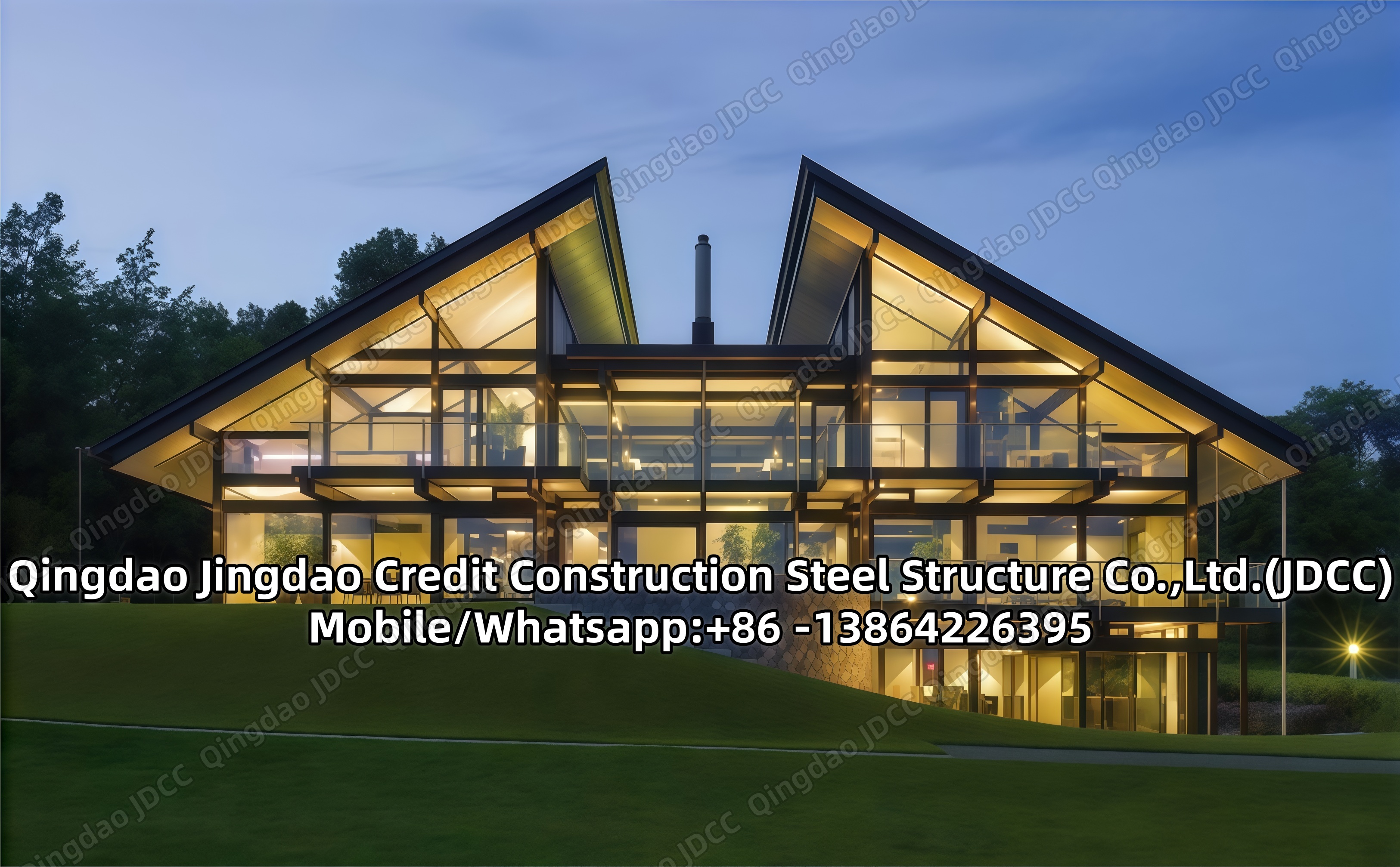 Casa prefabricada de estructura de acero - Products