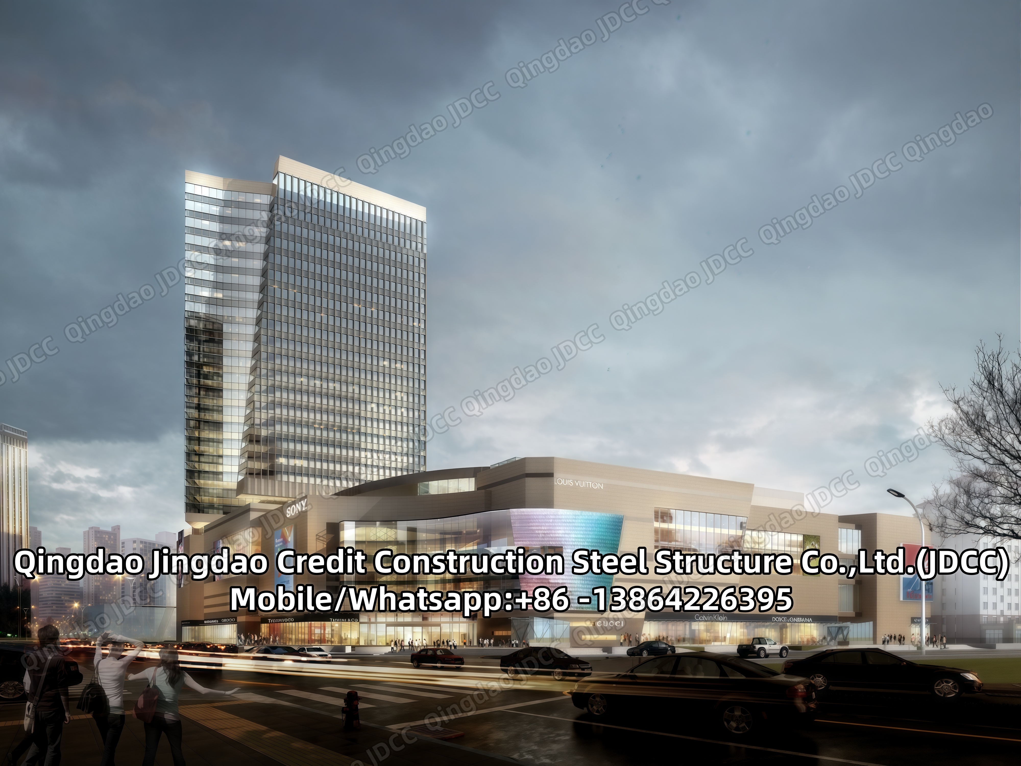 Edificio hotelero de estructura de acero - Products