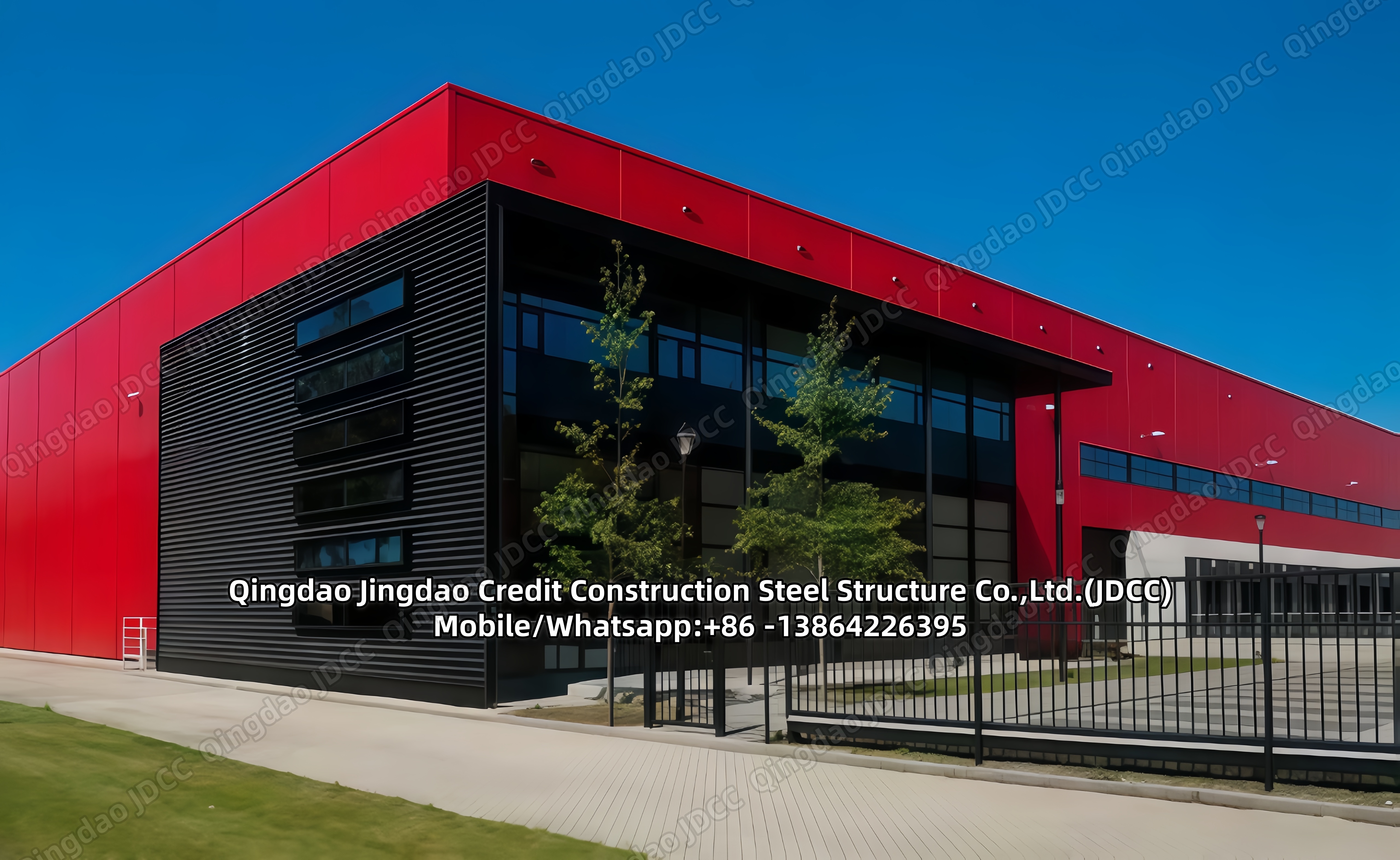Edificio de oficinas de estructura de acero - Products