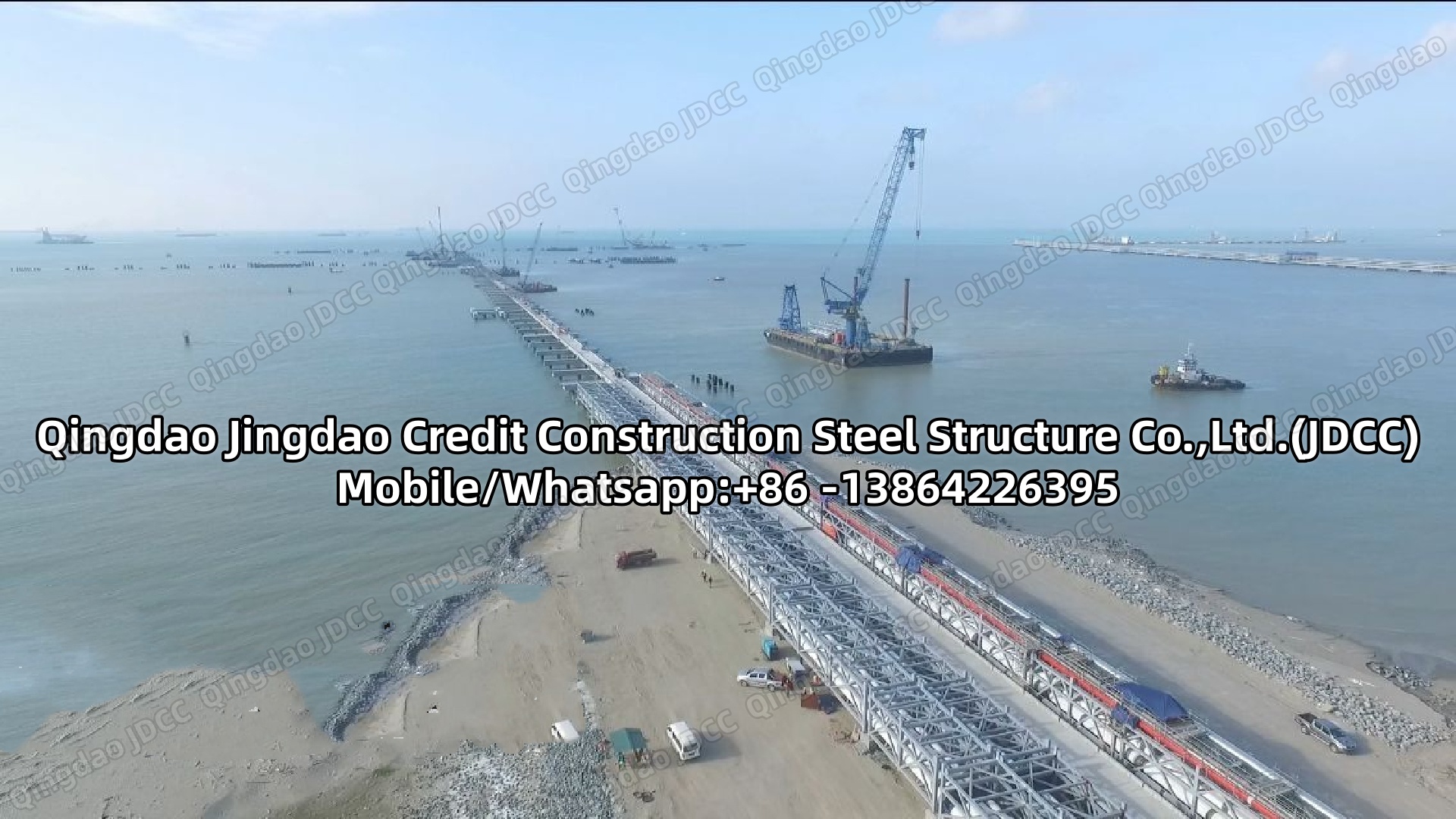 JDCC entrega importante proyecto de estructuras de acero portuarias en Pengerang, Malasia