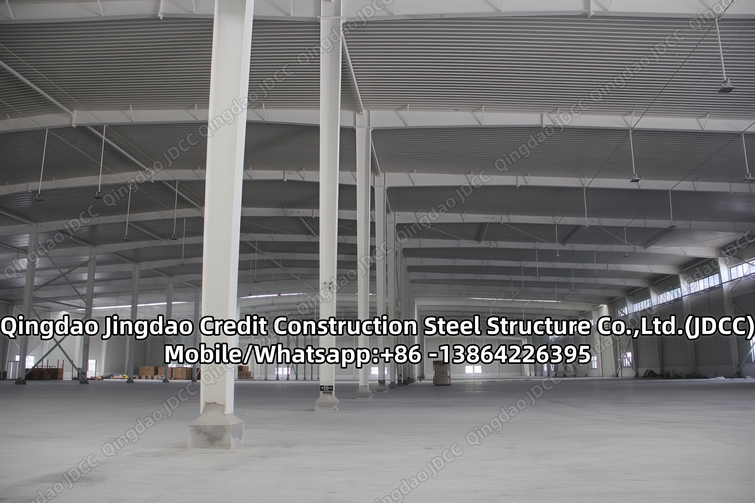 Almacén de estructura metálica Video - JDCC