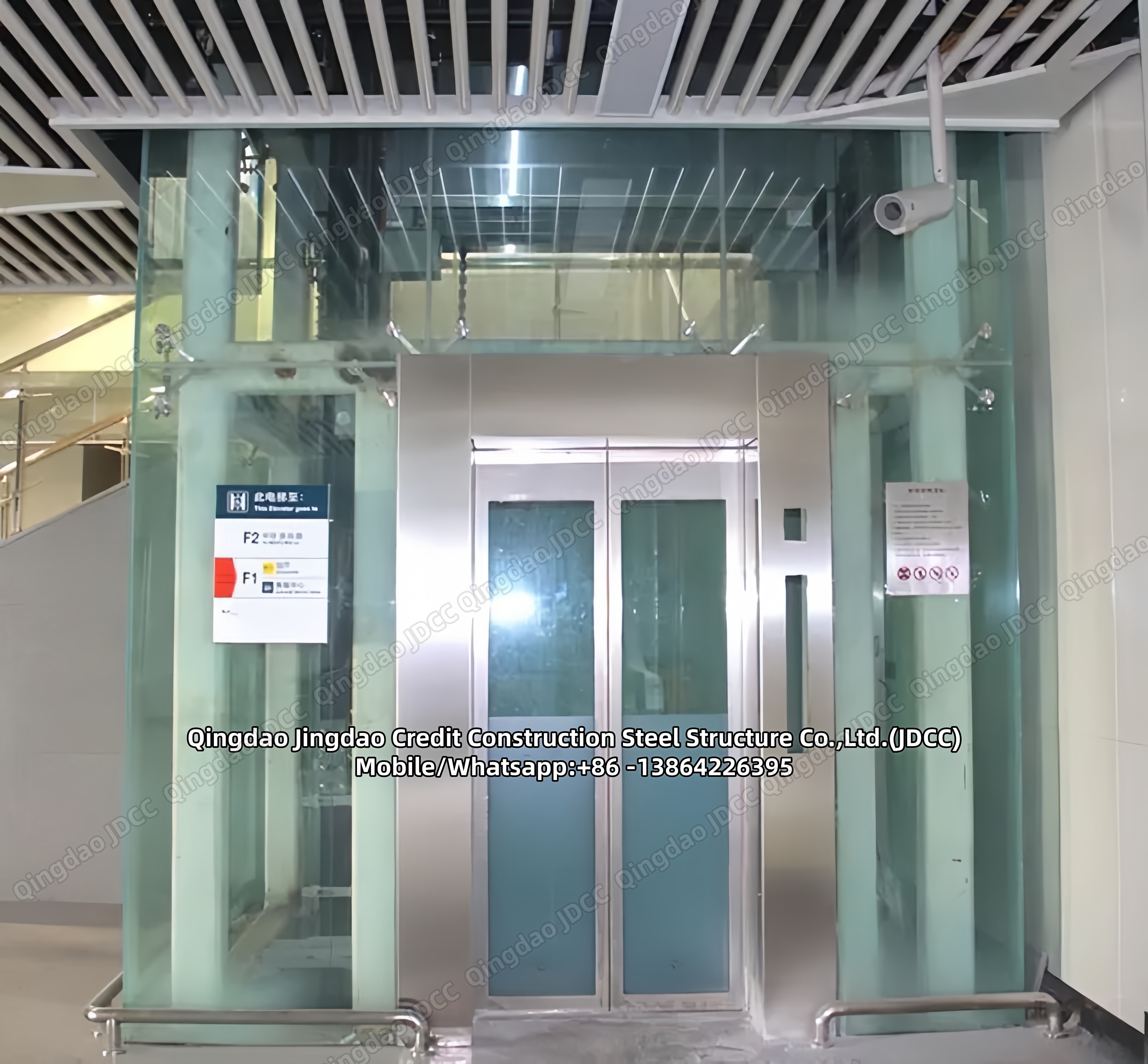  Estructura de acero con ascensor - Products