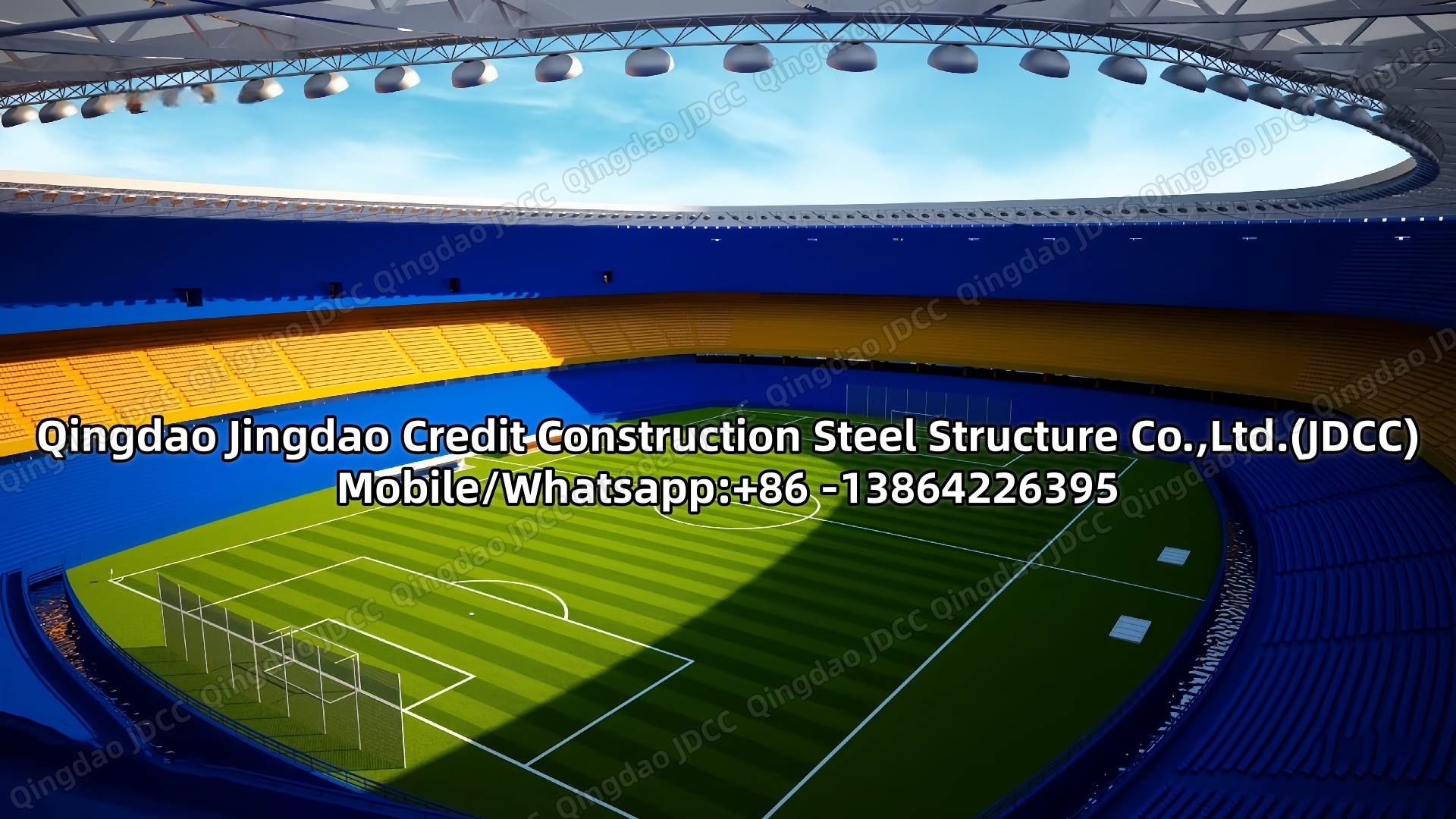 JDCC Entrega Estadio de Fútbol Profesional Llave en Mano en Chile