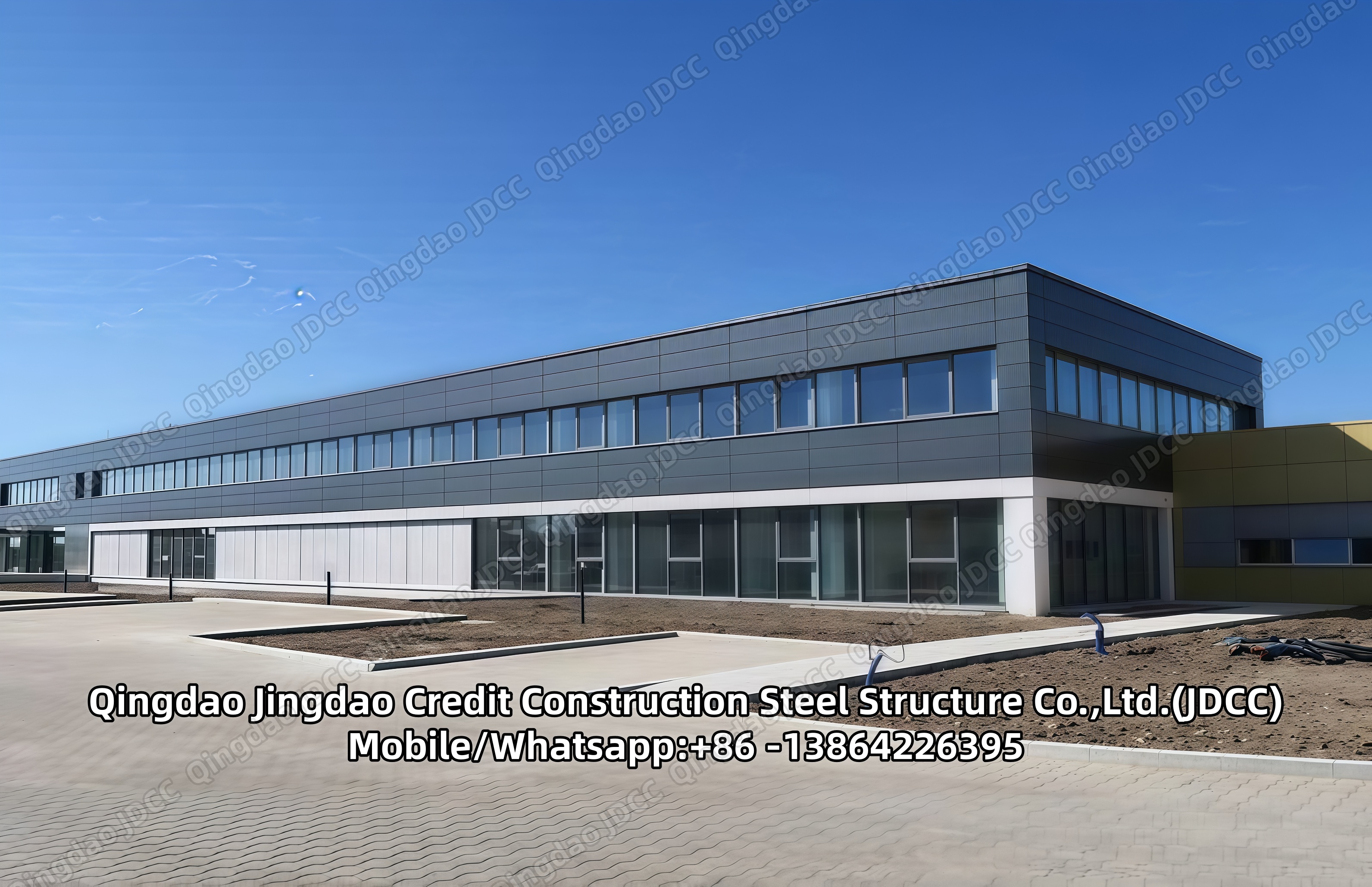 Edificio de acero con certificación CE ISO9001 - Products